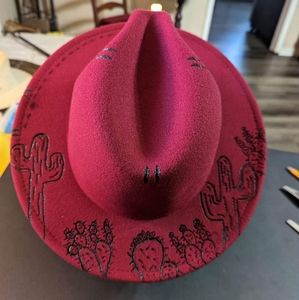 Maroon custom hat